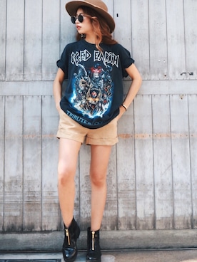 Akaneさん（レディース・163cm）の夏コーディネート