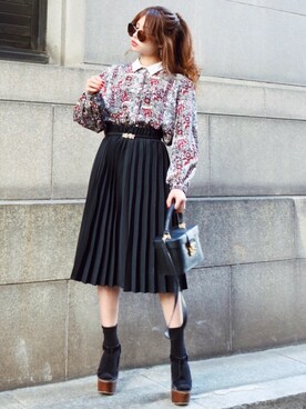 「madder vintage」｜Akaneさん（レディース・163cm）の春コーディネート