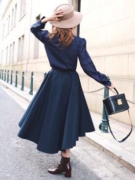 「madder vintage」｜Akaneさん（レディース・163cm）の春コーディネート