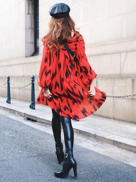 「madder vintage」｜Akaneさん（レディース・163cm）の春コーディネート