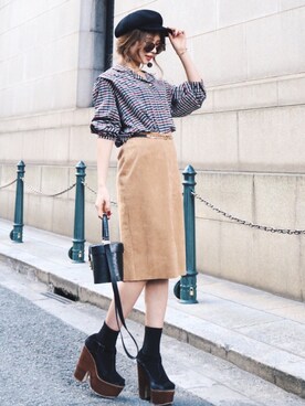 「madder vintage」｜Akaneさん（レディース・163cm）の春コーディネート
