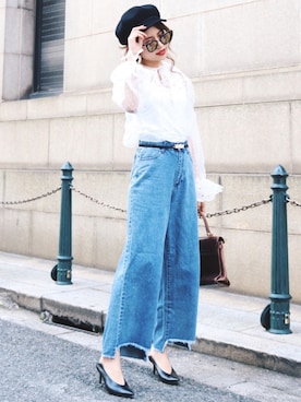 「madder vintage」｜Akaneさん（レディース・163cm）の春コーディネート