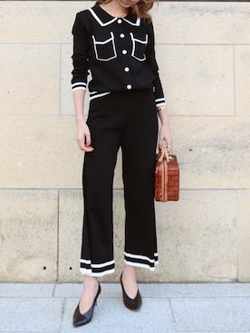 「madder vintage」｜「アイテム（セットアップ）」を使った、Akaneさん（レディース・163cm）の春コーディネート