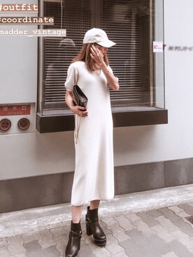 Akaneさん(レディース・163cm)の夏コーディネート