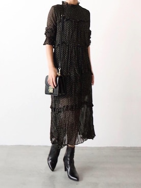 「PLAIN CLOTHING（プレーンクロージング）のアイテム」を使った、Akaneさん（レディース・163cm）の秋コーディネート