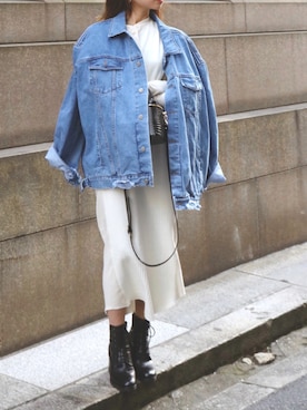 Akaneさん（レディース・163cm）の春コーディネート