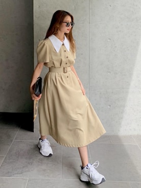 Akaneさん（レディース・163cm）の夏コーディネート