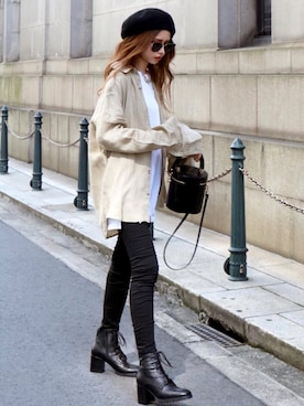 Akaneさん（レディース・163cm）の秋コーディネート