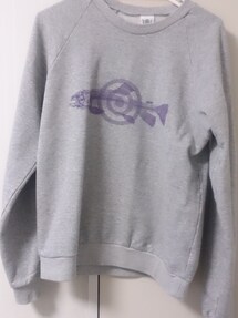 ＡＬＰＯＡ | 魚のレントゲンが記された珍しいスウェット♪(スウェット)