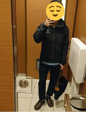 「ARC'TERYX（アークテリクス）のアイテム（ブルゾン）」を使った、しょうさん（メンズ・168cm）の春コーディネート
