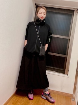 NERGY STAFFさん（レディース・154cm）の春コーディネート
