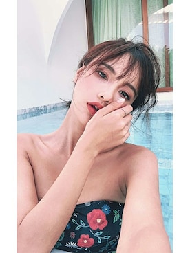 「アイテム（水着）」を使った、SAINT FILLEさん（レディース・161cm）の春コーディネート