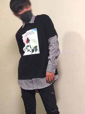 Shunさん（メンズ・160cm）の春コーディネート