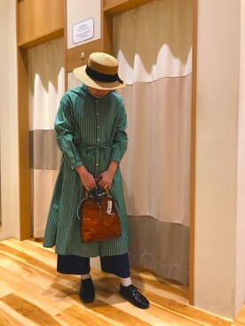 Aoiさん（レディース・161cm）の春コーディネート