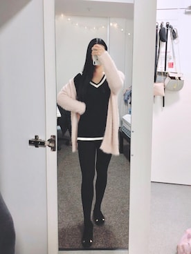 「Australia」｜「アイテム（スリッポン）」を使った、Snowさん（レディース・165cm）の春コーディネート