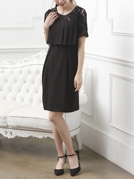 「jurer（ジュレ）のアイテム」を使った、しばさん（レディース・174cm）の冬コーディネート