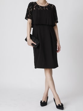 「jurer（ジュレ）のアイテム」を使った、しばさん（レディース・174cm）の冬コーディネート