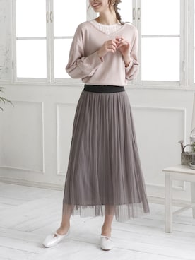 「フラット」｜しばさん（レディース・174cm）の冬コーディネート