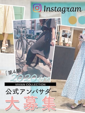 「vivian 」｜しばさん（レディース・174cm）の春コーディネート