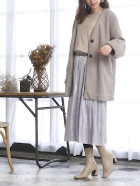 「vivian 」｜しばさん（レディース・174cm）の冬コーディネート