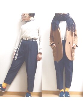 ユさん(レディース・158cm)の秋コーディネート
