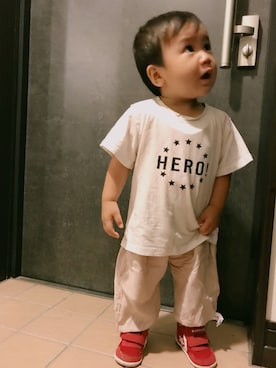 ayumun☺︎︎さん（キッズ・90cm）の秋コーディネート