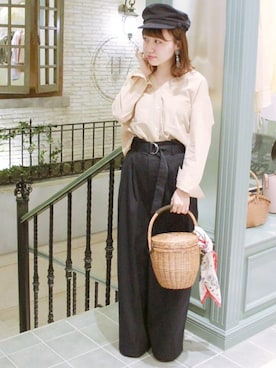 SAEさん（レディース・153cm）の春コーディネート