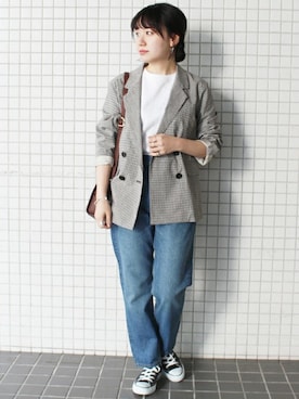 SAEさん(レディース・153cm)の春コーディネート