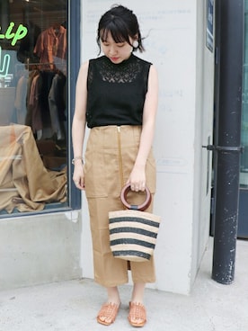 SAEさん（レディース・153cm）の春コーディネート