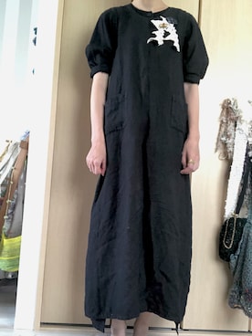 「Import & Select（インポートアンドセレクト）のアイテム（ワンピース/ドレス）」を使った、ue.yukaさん（レディース・158cm）の夏コーディネート