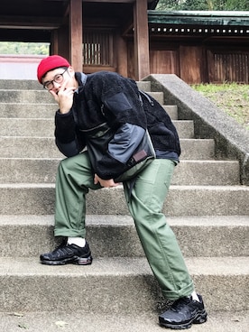 「orslow」｜「アイテム（その他アウター）」を使った、JenningsTuさん（メンズ・173cm）の春コーディネート