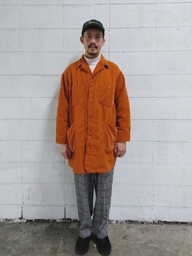 「LONELY/論理（ロンリー）のアイテム」を使った、JenningsTuさん（メンズ・173cm）の冬コーディネート