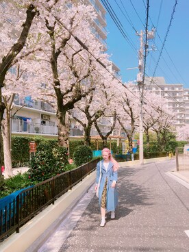 Con.Yaoさん(レディース・164cm)の春コーディネート