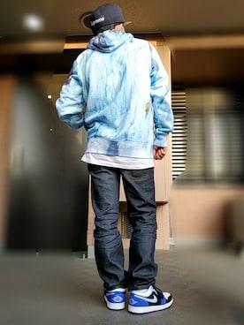 「プラスJ」｜「アイテム（キャップ）」を使った、tommyさん（メンズ・167cm）の春コーディネート