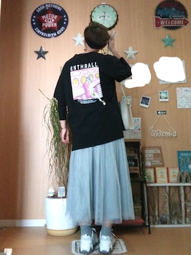 「laboratory work（ラボラトリーワーク）のアイテム」を使った、みゅうさん（レディース・160cm）の春コーディネート