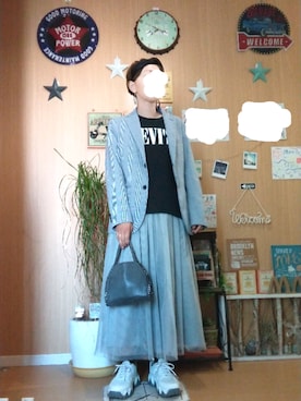 「laboratory work（ラボラトリーワーク）のアイテム」を使った、みゅうさん（レディース・160cm）の春コーディネート