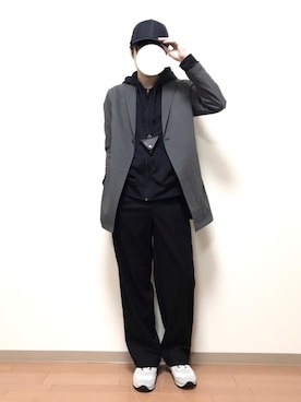 「WALSH（ウォルシュ）のアイテム」を使った、だいたいぼくさん（メンズ・175cm）の春コーディネート