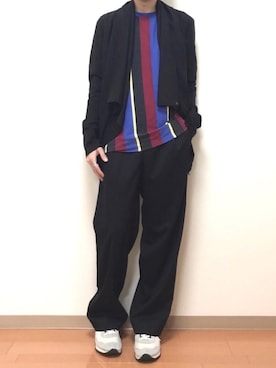 「WALSH（ウォルシュ）のアイテム」を使った、だいたいぼくさん（メンズ・175cm）の春コーディネート