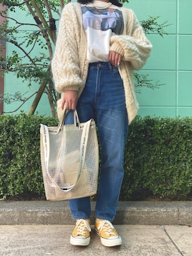 Thina ☻さん（レディース・158cm）の冬コーディネート