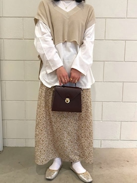 Thina ☻さん(レディース・158cm)の春コーディネート