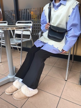 Thina ☻さん（レディース・158cm）の冬コーディネート