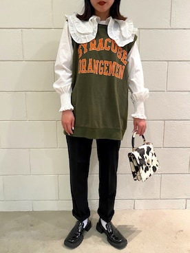 Thina ☻さん（レディース・158cm）の春コーディネート