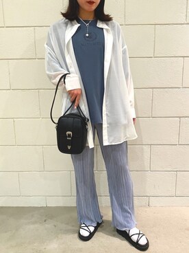 Thina ☻さん（レディース・158cm）の春コーディネート