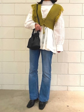 Thina ☻さん（レディース・158cm）の春コーディネート