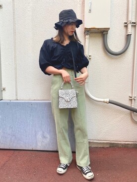 Thina ☻さん（レディース・158cm）の春コーディネート