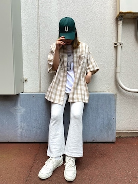 Thina ☻さん（レディース・158cm）の春コーディネート