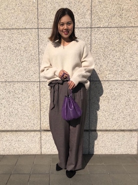 sudo airiさん（レディース・162cm）の秋コーディネート