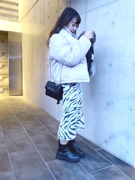 momokaさん（レディース・152cm）の冬コーディネート
