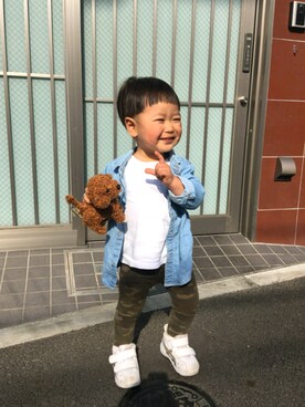 はるさん（キッズ・80cm）の冬コーディネート