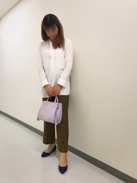 「PICHE ABAHOUSE（ピシェ アバハウス）のアイテム（パンプス）」を使った、keikeiriさん（レディース・167cm）の春コーディネート